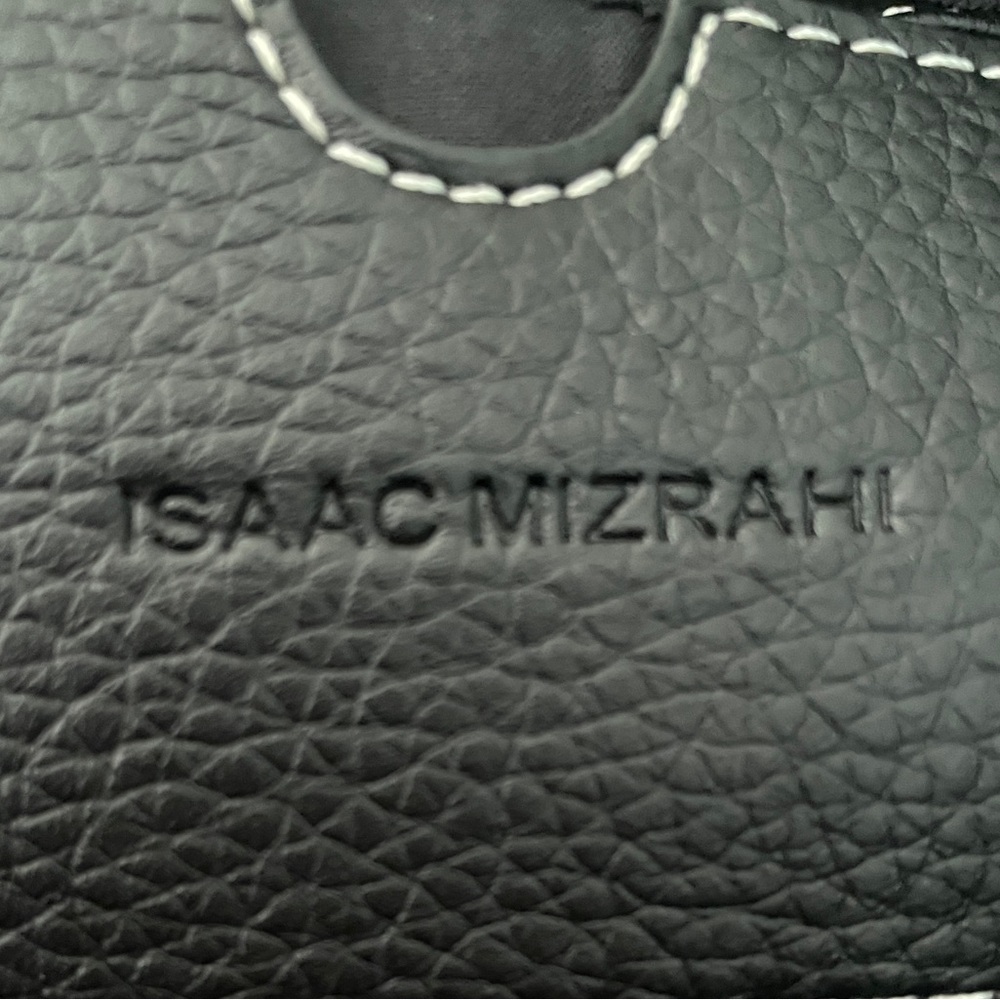 VTG Isaac Mizrahi Leather Shoulder Bag - Picture 5 of 10